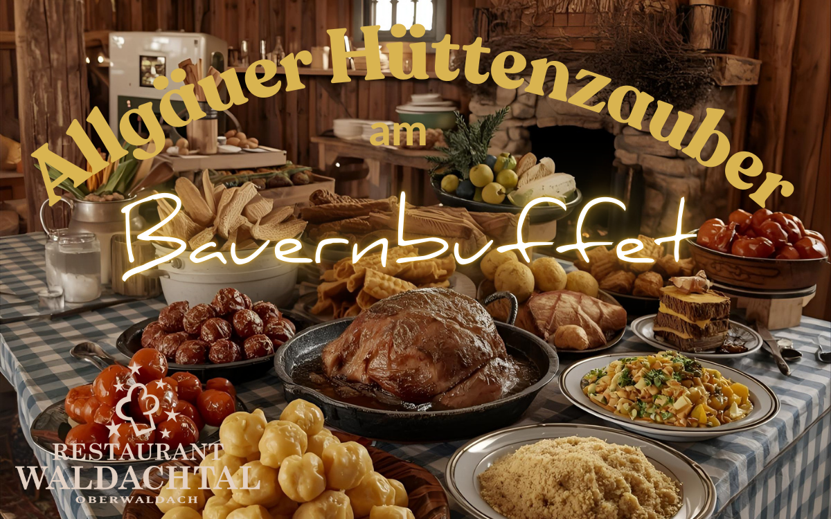 Allgäuer Hüttenzauber beim Bauernbuffet